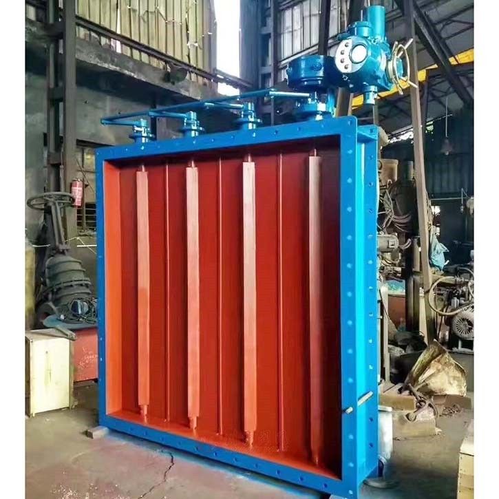 電動(dòng)百葉閥實(shí)物圖